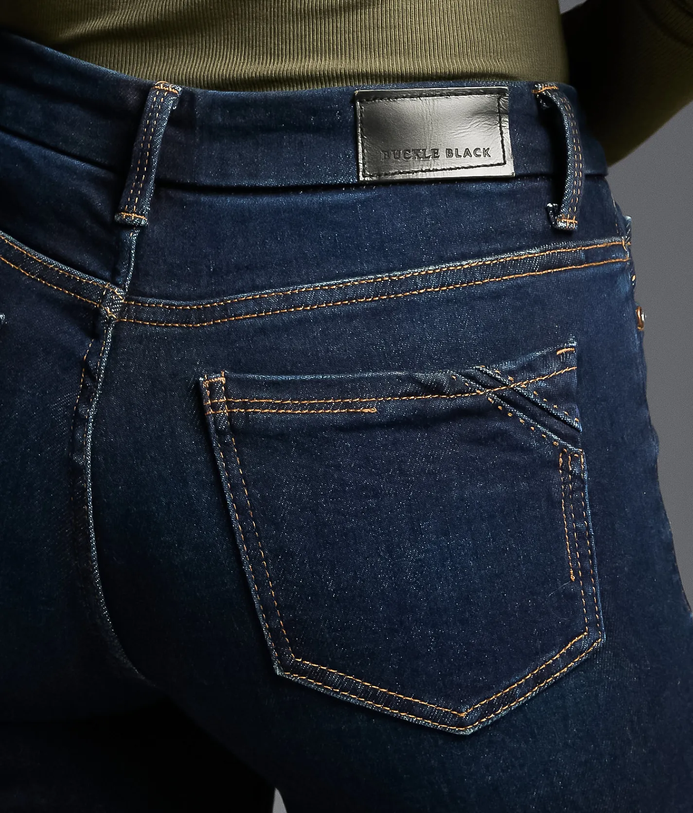 Jeans|Bottoms | Buckle Black Fit No. 23 Straight Stretch Cuffed Jean Elkington 5