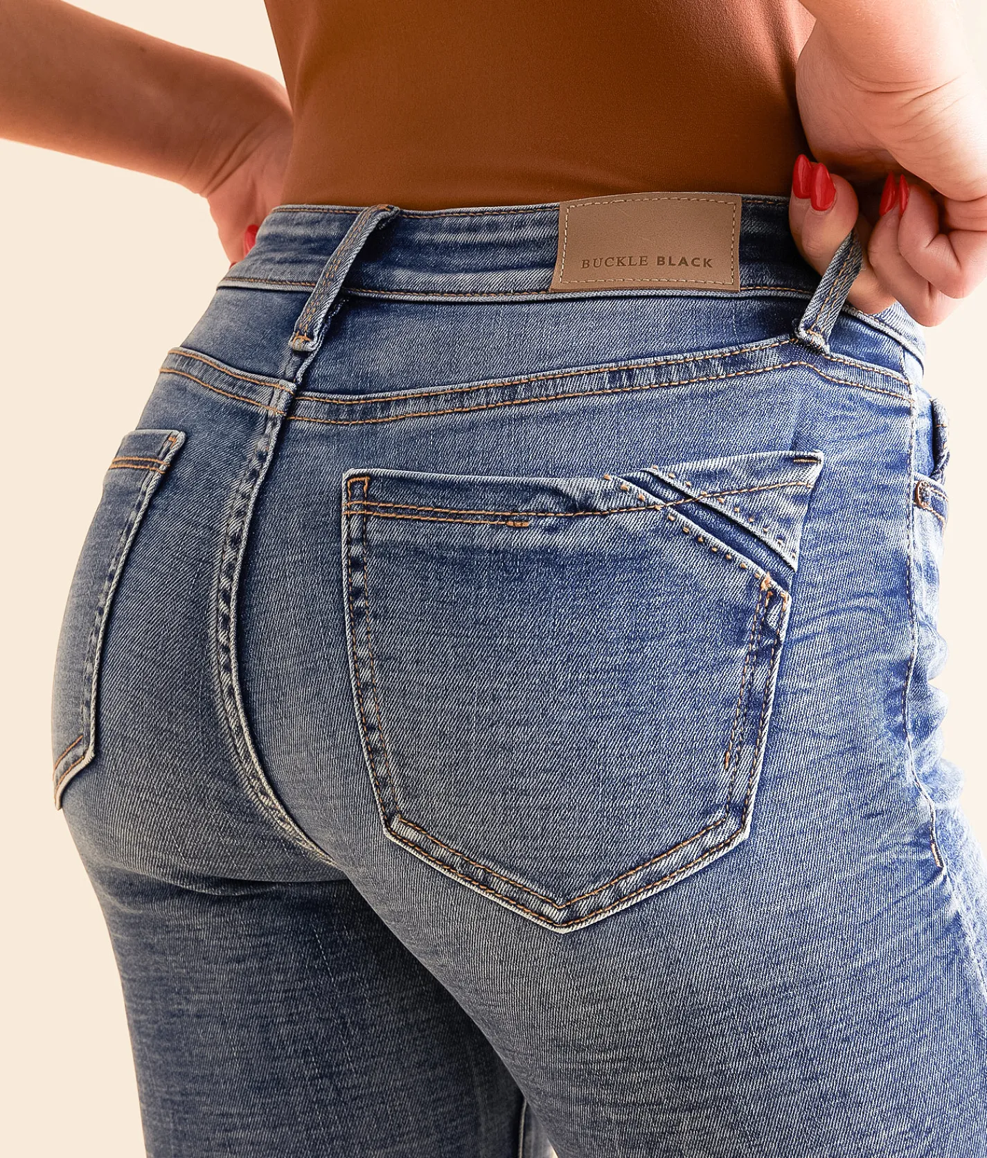 Jeans | Buckle Black Fit No. 53 Straight Stretch Cuffed Jean Boehm 11
