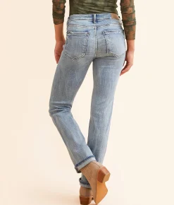 Buckle Black Fit No. 53 Straight Stretch Cuffed Jean Galax 2 Online