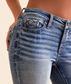 Buckle Black Fit No. 53 Straight Stretch Cuffed Jean Boehm 11 Online