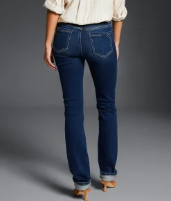 Buckle Black Fit No. 23 Straight Stretch Cuffed Jean Alexa 3 Online