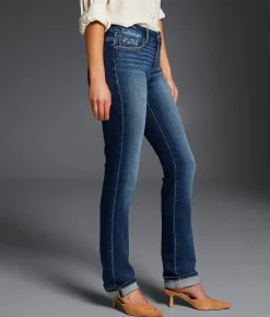 Buckle Black Fit No. 23 Straight Stretch Cuffed Jean Alexa 3 Online