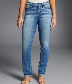 Buckle Black Fit No. 85 Straight Stretch Cuffed Jean Dellano Outlet