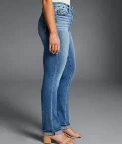Buckle Black Fit No. 85 Straight Stretch Cuffed Jean Dellano Outlet