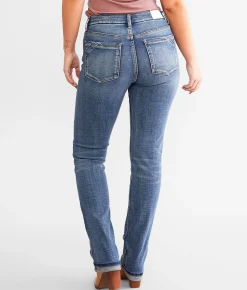 Buckle Black Fit No. 93 Straight Stretch Jean Boehm 7 New