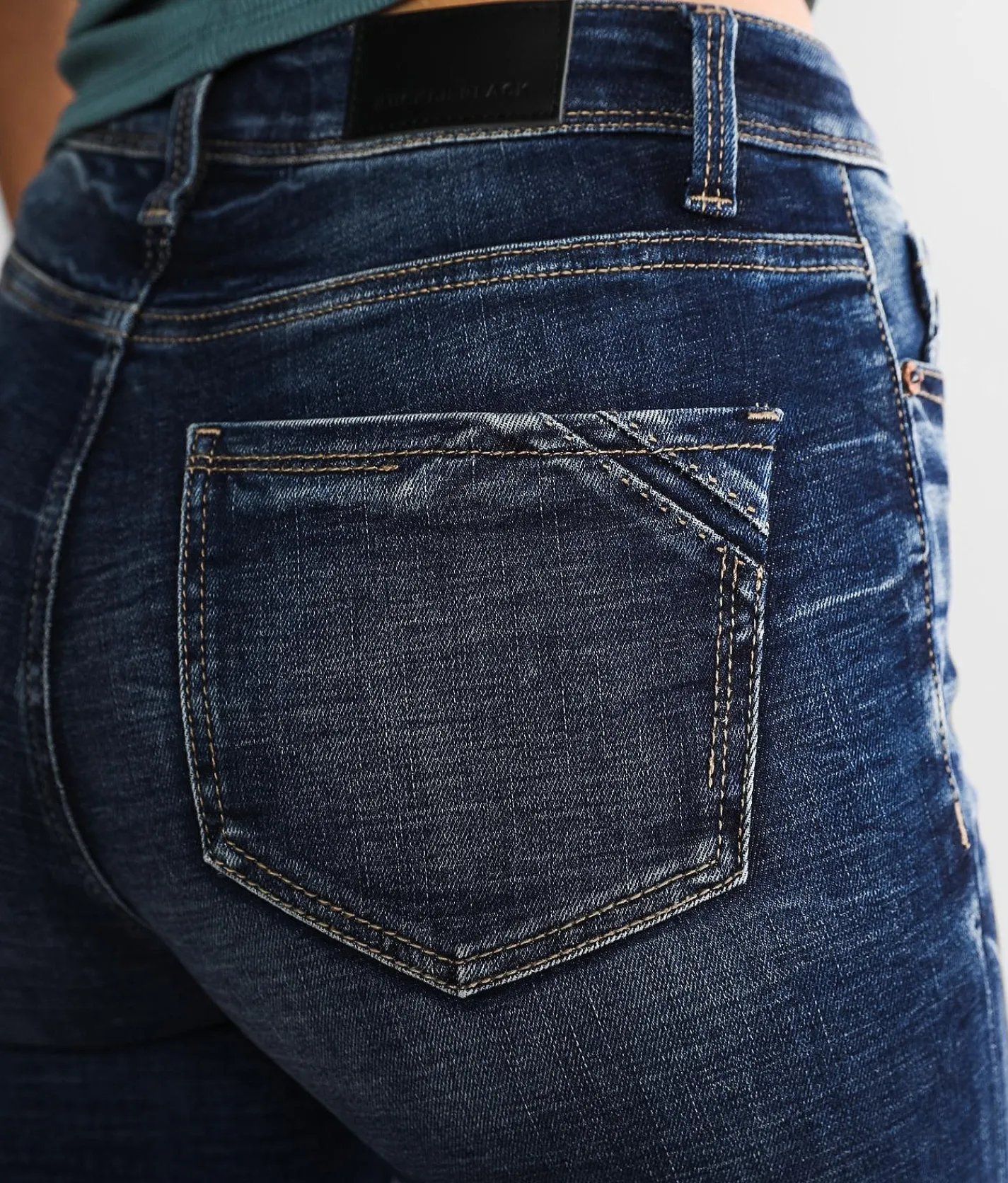 Buckle Black Fit No. 35 Straight Stretch Jean Galapagos Discount