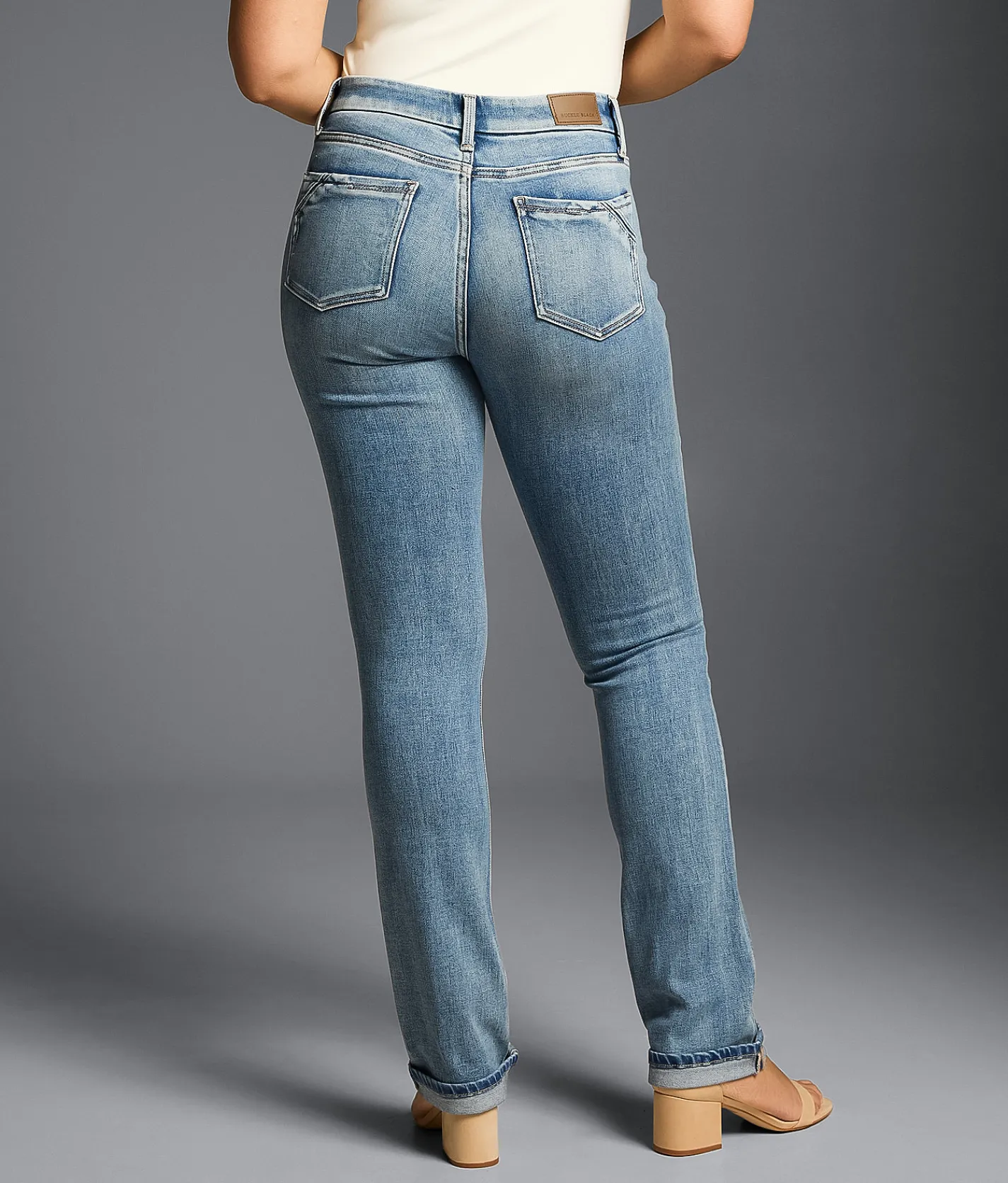 Buckle Black Fit No. 85 Straight Stretch Jean Julian Online