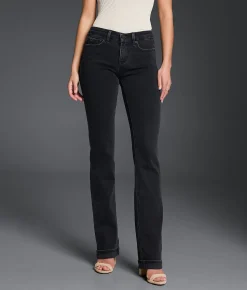 Buckle Black Fit No. 53 Straight Stretch Jean Black Discount