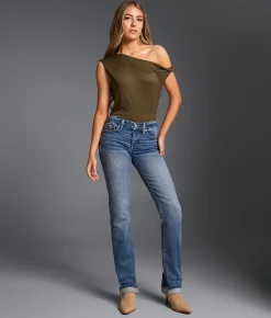 Buckle Black Fit No. 53 Straight Stretch Jean Haislip 3 Sale