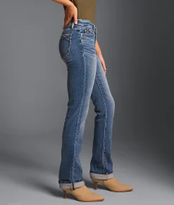 Buckle Black Fit No. 53 Straight Stretch Jean Haislip 3 Sale
