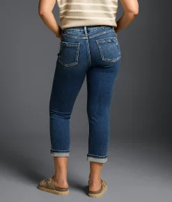 Jeans|Bottoms | Buckle Black Fit No. 85 Stretch Cuffed Capri Jean Camino 2