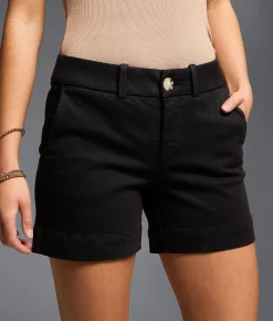 Buckle Black Fit No. 53 Stretch Short Black New