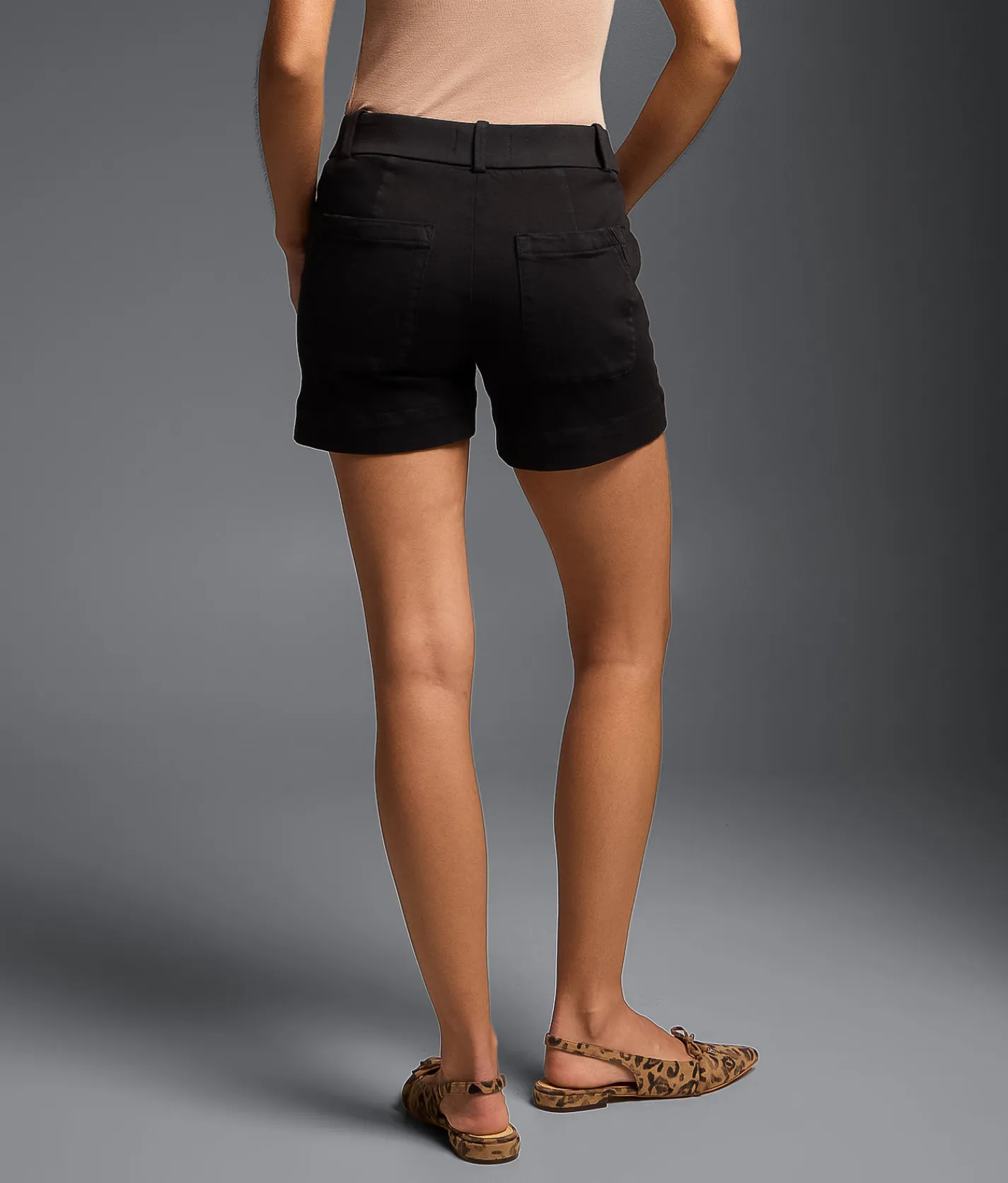 Buckle Black Fit No. 53 Stretch Short Black New