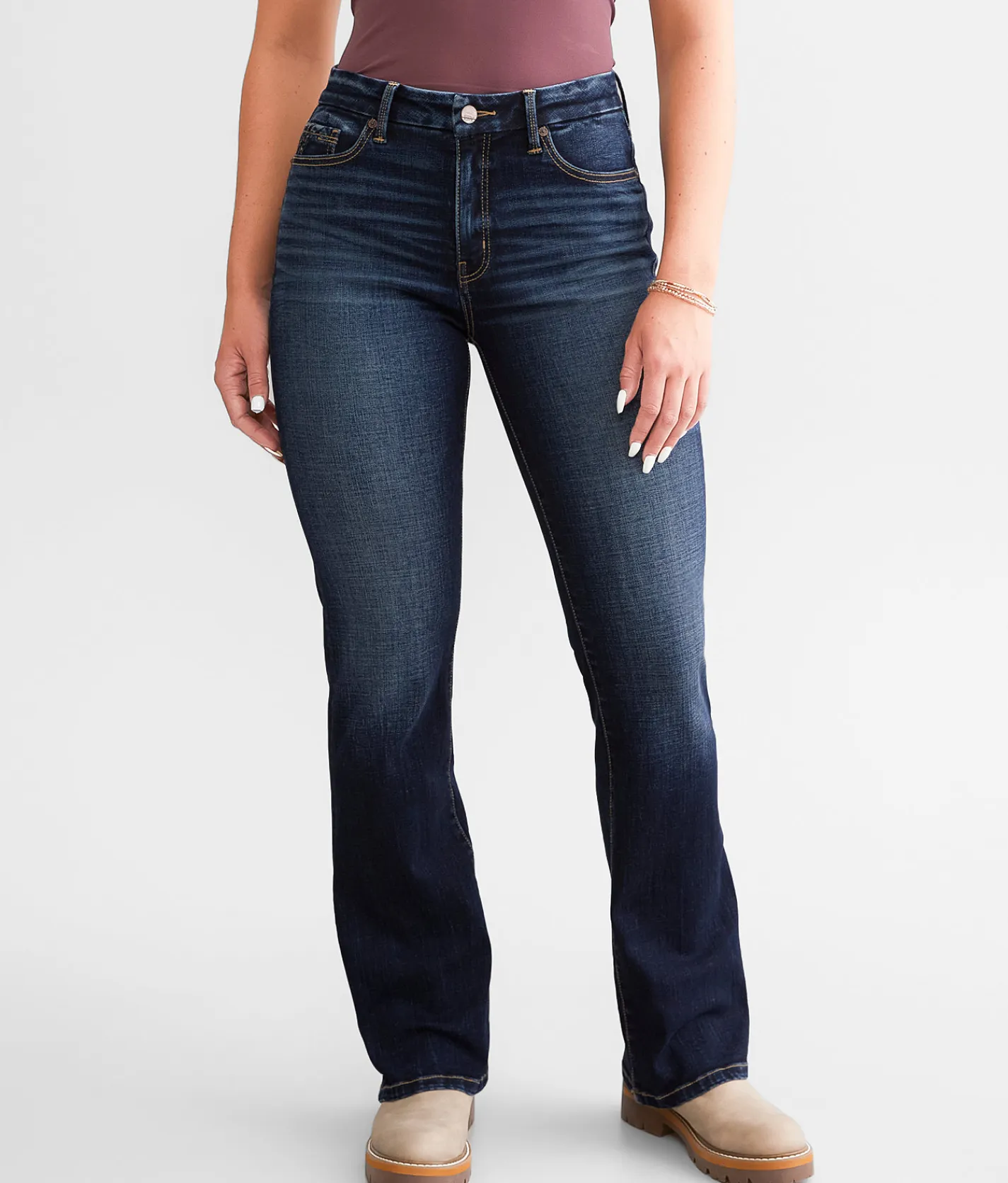 Buckle Black Fit No. 93 Tailored Boot Stretch Jean Chowan Best