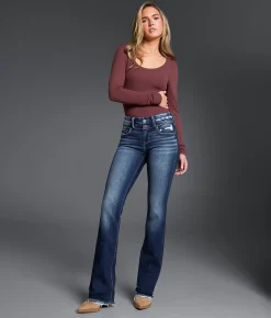 Buckle Black Fit No. 23 Tailored Boot Stretch Jean Janwood 3 New