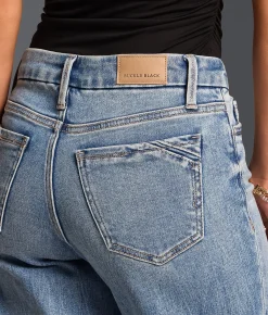 Jeans | Buckle Black Fit No. 53 Wide Leg Stretch Jean Kaplin 5