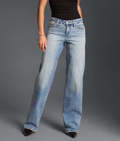 Jeans | Buckle Black Fit No. 53 Wide Leg Stretch Jean Kaplin 5