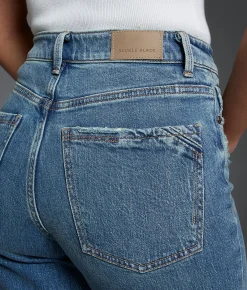 Jeans | Buckle Black Fit No. Wide Leg Stretch Jean Hibiscus