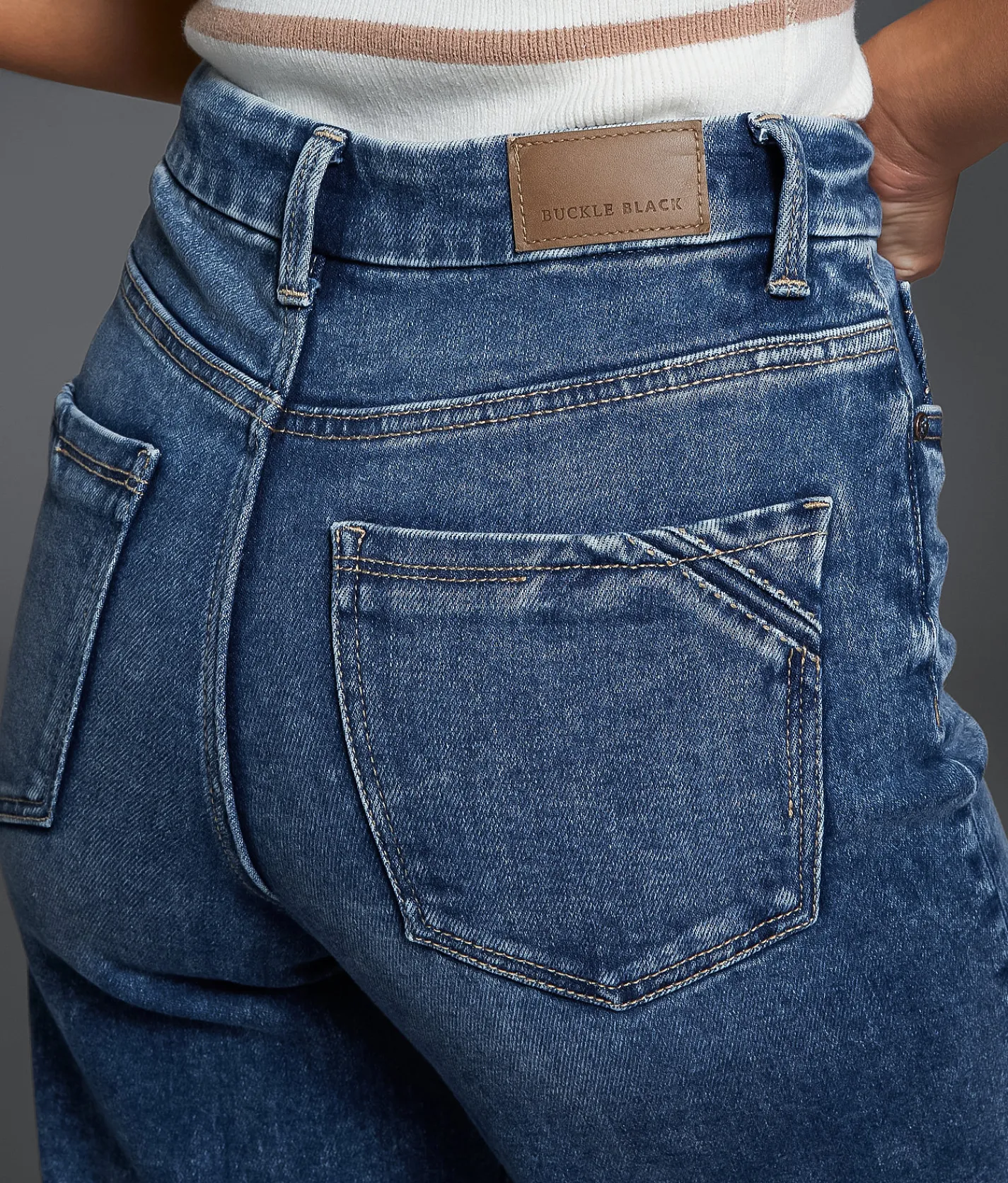 Jeans | Buckle Black Fit No. Wide Leg Stretch Jean Gammon 4