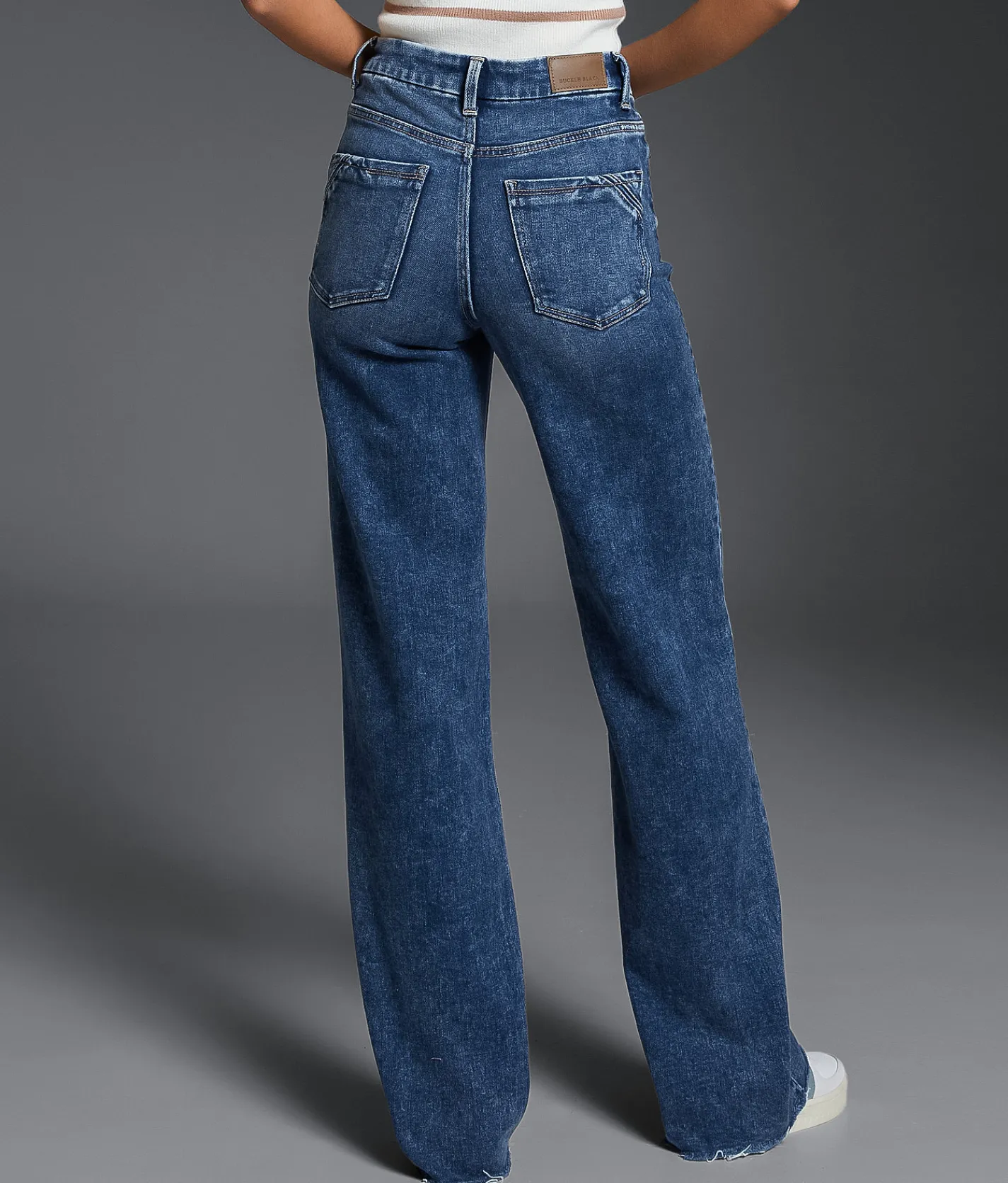 Jeans | Buckle Black Fit No. Wide Leg Stretch Jean Gammon 4