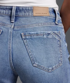 Buckle Black Fit No. 53 Wide Leg Stretch Jean Errol Hot