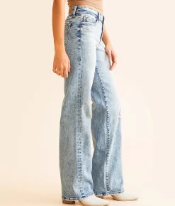 Buckle Black Fit No. 53 Wide Leg Stretch Jean Judith Sale
