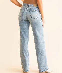 Buckle Black Fit No. 53 Wide Leg Stretch Jean Judith Sale