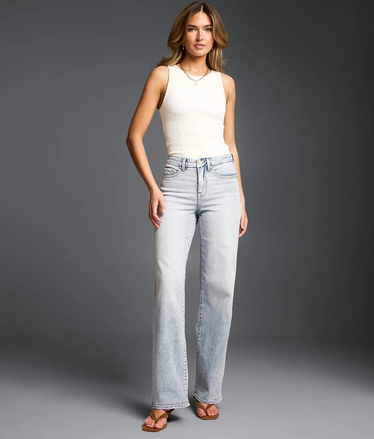 Buckle Black Fit No. 35 Wide Leg Stretch Jean Ingleside Discount