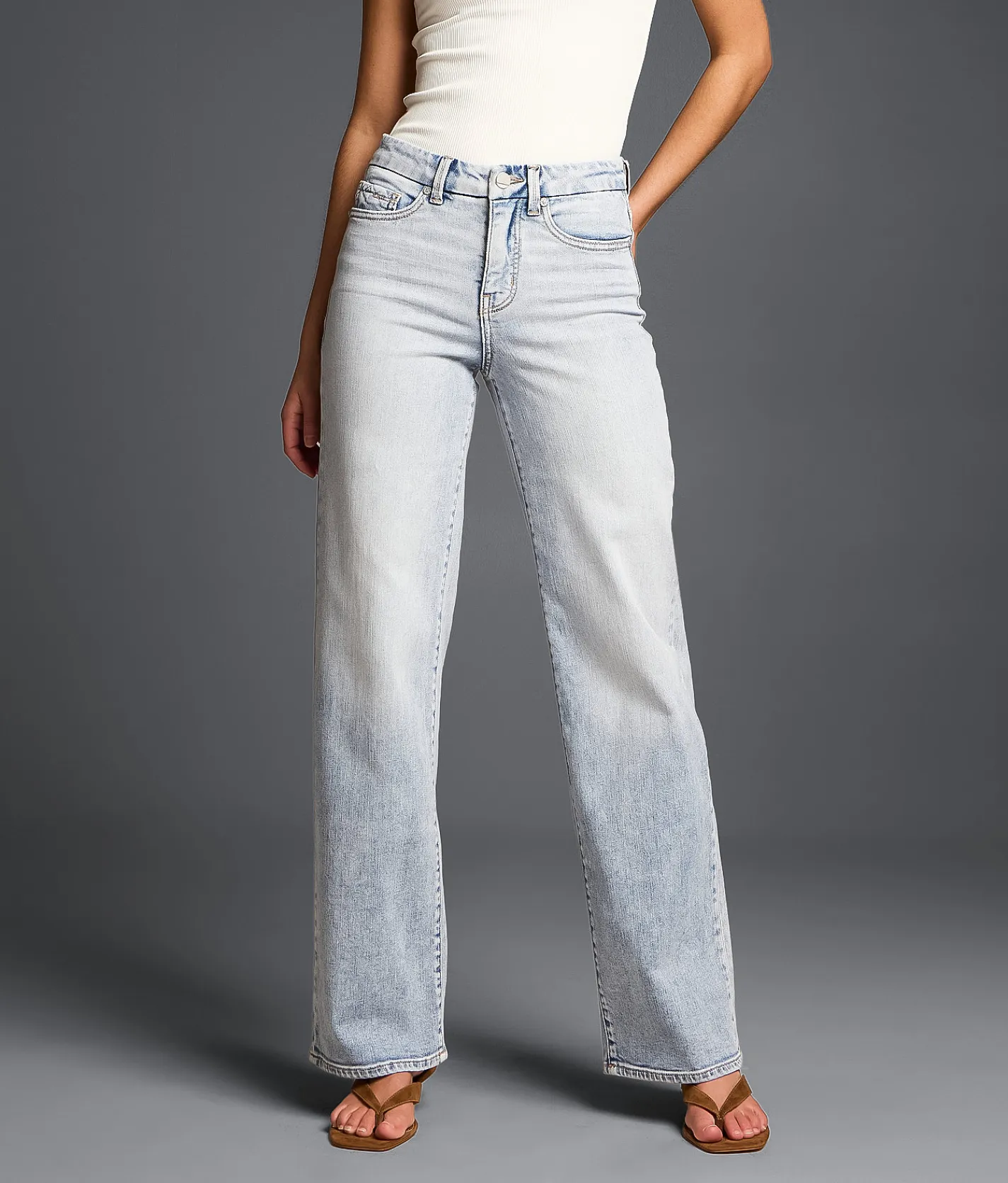 Buckle Black Fit No. 35 Wide Leg Stretch Jean Ingleside Discount