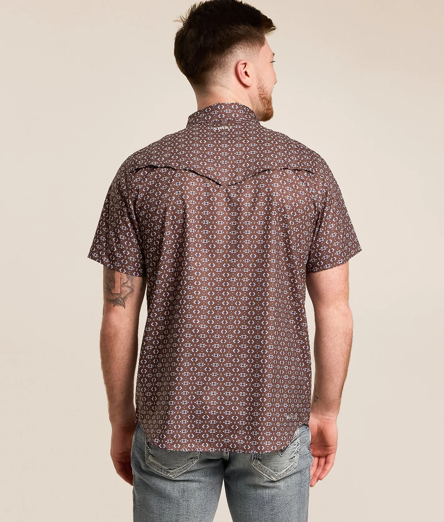 Ariat Fitted VenTEK Western Shirt Decadent Chocolate Online
