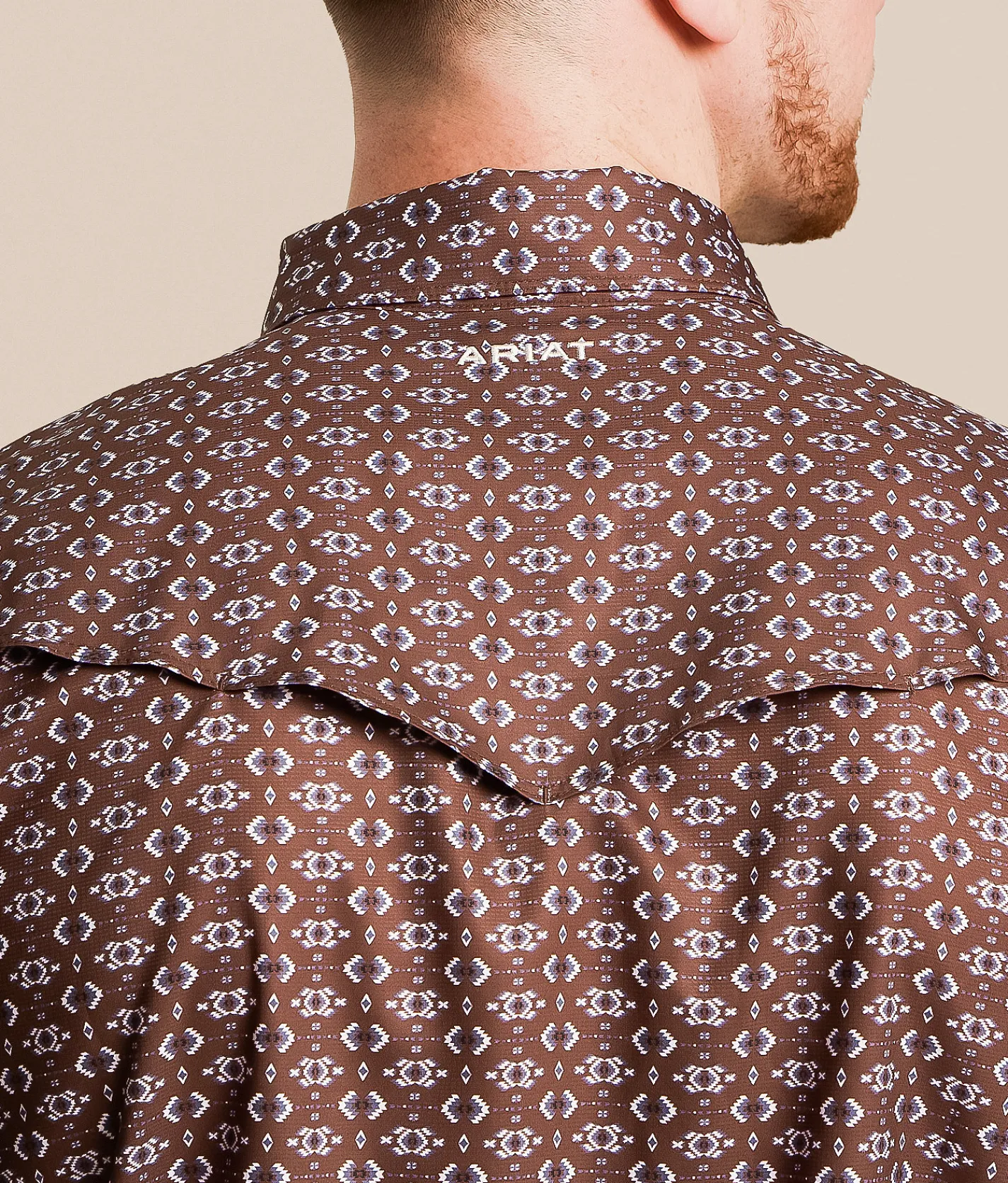 Ariat Fitted VenTEK Western Shirt Decadent Chocolate Online