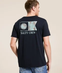 Tops|Graphic T-Shirts | Salty Crew Flagship Fill T-Shirt Bone