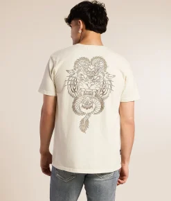 Graphic T-Shirts | Affliction Flame & Fable T-Shirt Lunar Rock