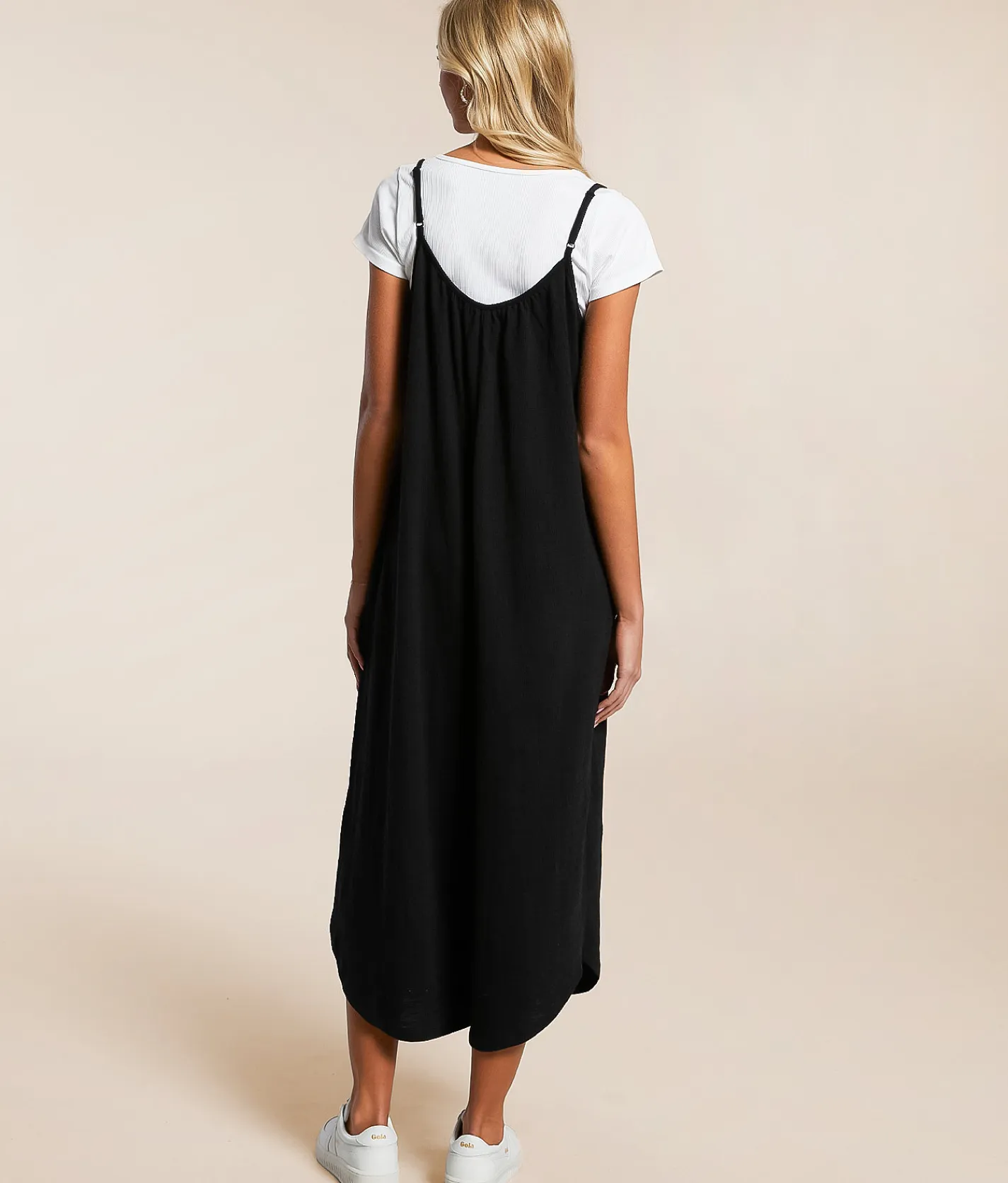Z Supply Flared Jumpsuit Black Sale