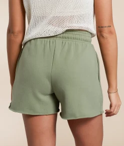 Gilded Intent Fleece Short Oil Green Best