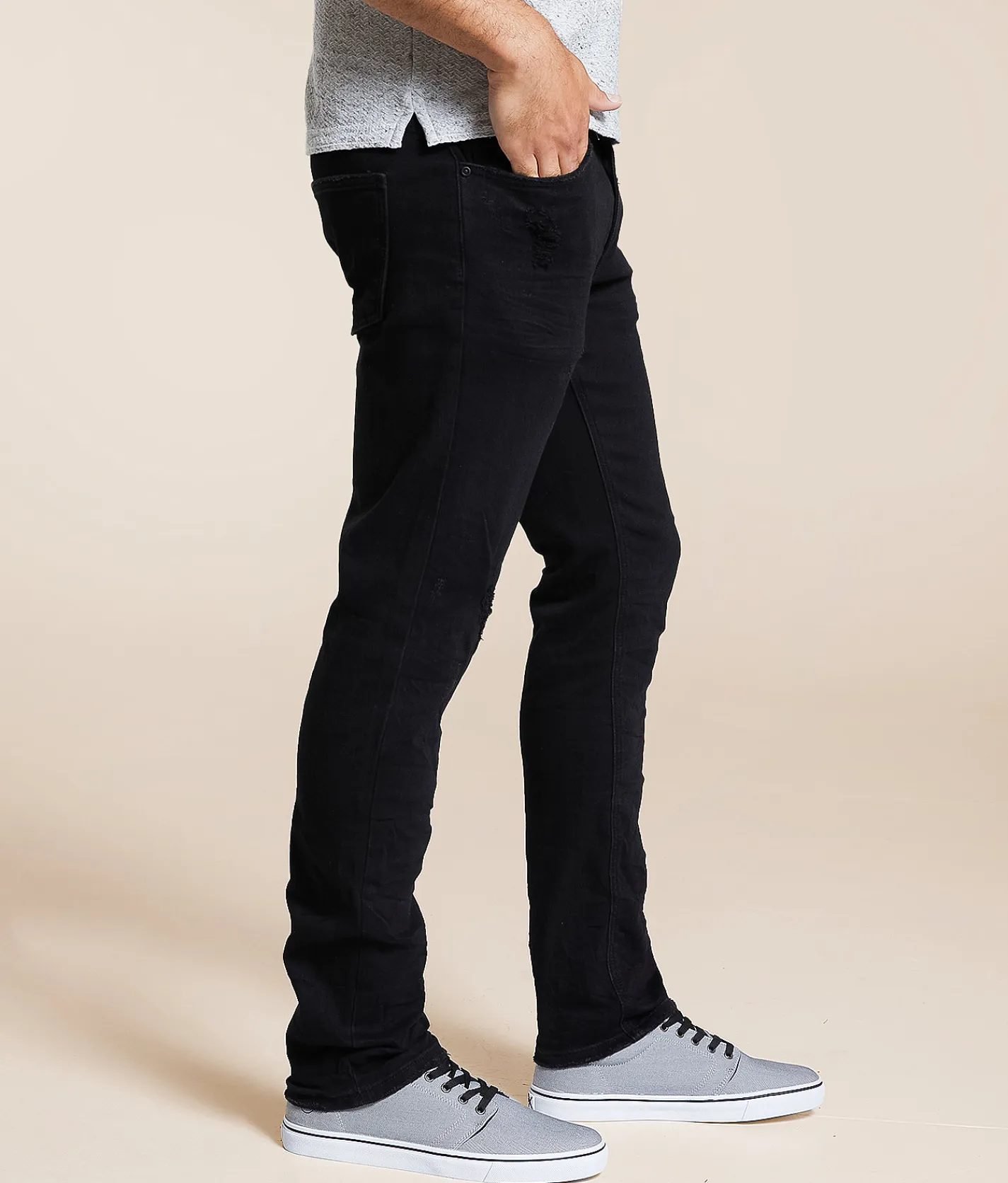 Bottoms|Jeans | Waimea Flex Skinny Stretch Jean Grey Bleach