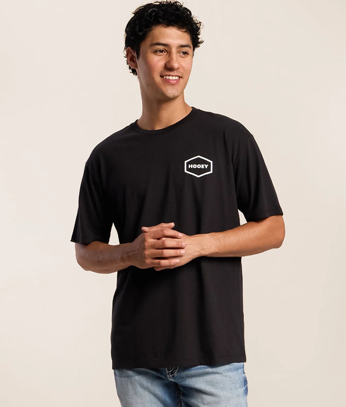 Hooey Flint T-Shirt Black Outlet