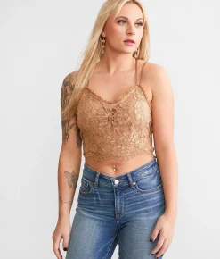 BKEssentials Floral Lace Bralette Grey Sale