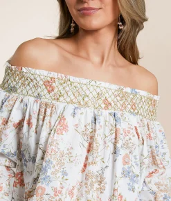 Willow & Root Floral Off The Shoulder Top Assorted