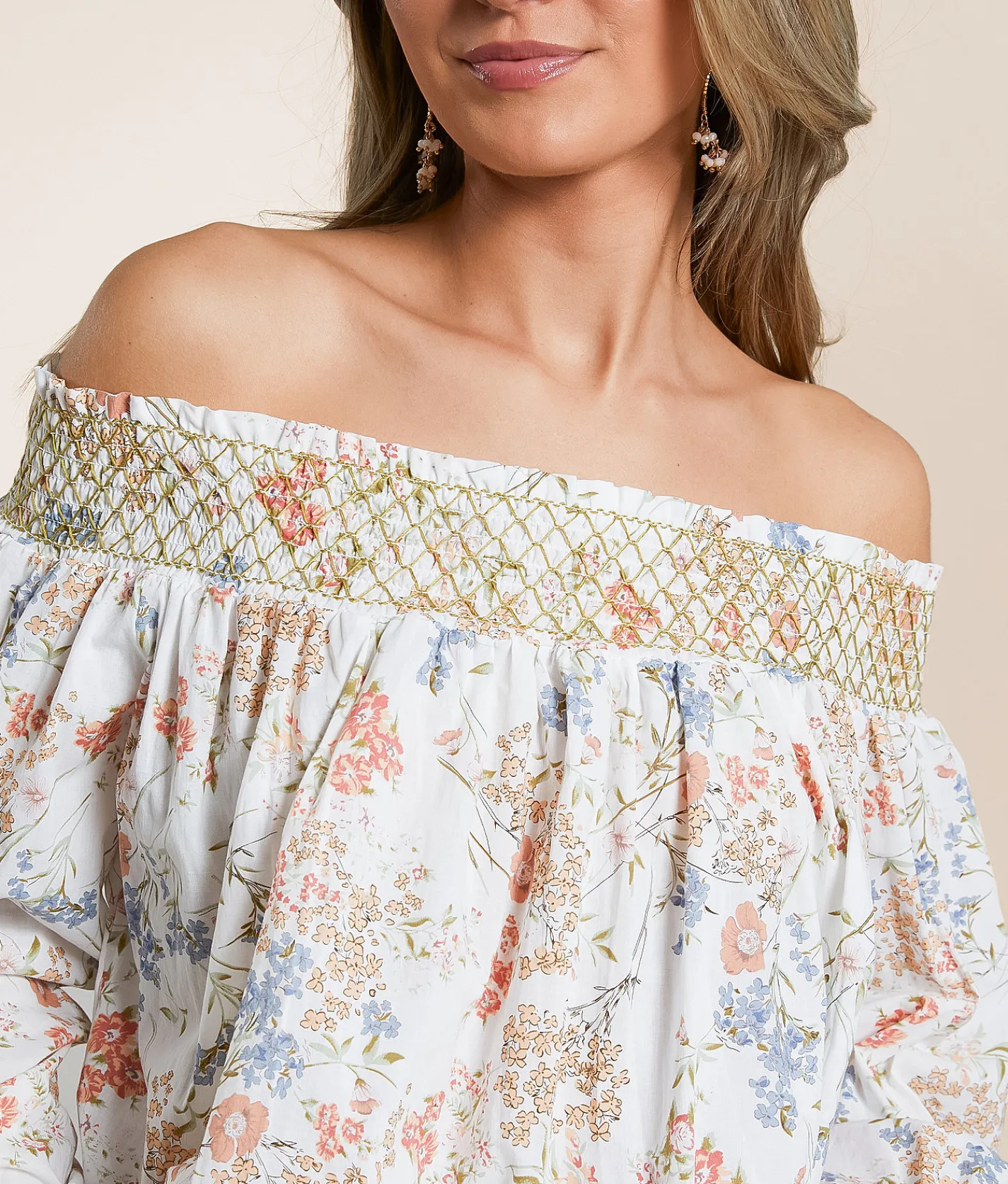 Willow & Root Floral Off The Shoulder Top Assorted