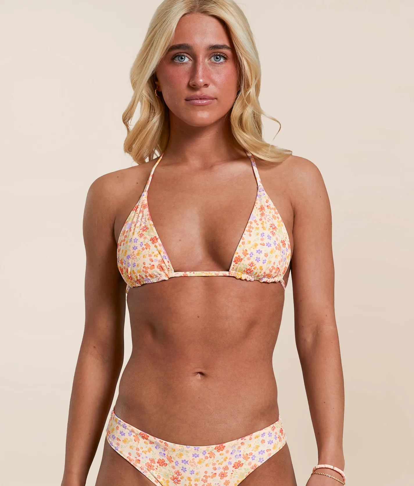 Billabong Floral Reversible Swim Top Multi Discount