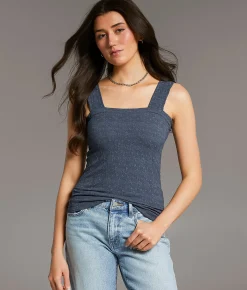 Tops | BKE core Floral Textured Top Tomato Puree