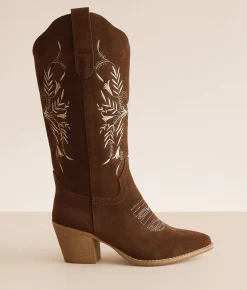 Mi.iM Flora Western Boot Brown Hot