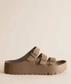 Shoes | Papillio by Birkenstock® Florida EVA Platform Sandal Gray Taupe