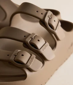Shoes | Papillio by Birkenstock® Florida EVA Platform Sandal Gray Taupe
