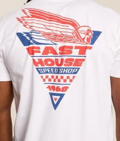Tops|Graphic T-Shirts | Fasthouse Flyer T-Shirt White
