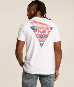Tops|Graphic T-Shirts | Fasthouse Flyer T-Shirt White
