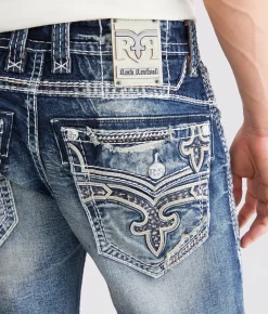 Rock Revival Flynn Stretch Short Flynn H203 Hot