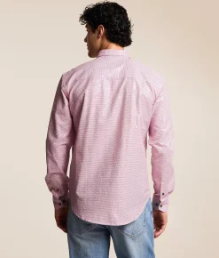 Eight X Foiled Leaf Shirt Pink Online