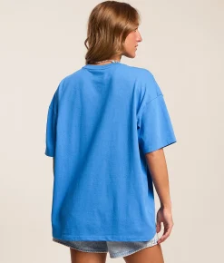 Tops | Billabong Follow The Sun T-Shirt True Blue